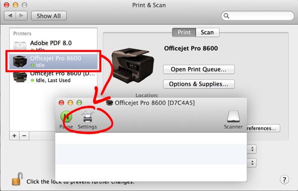 Hp printer installation for mac